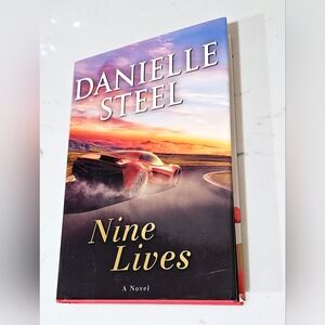 Nine Lives: A Novel Danielle Steel Hardcover Book Romance